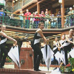 Dance demo at the 30-year anniversary bash.