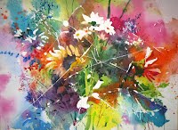 strikingly beautiful flower rendition